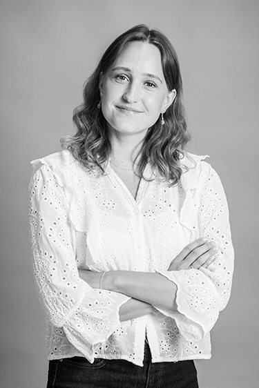 Portræt af Julie Marie Skjødt Iversen, kommunikationsrådgiver i KommPress