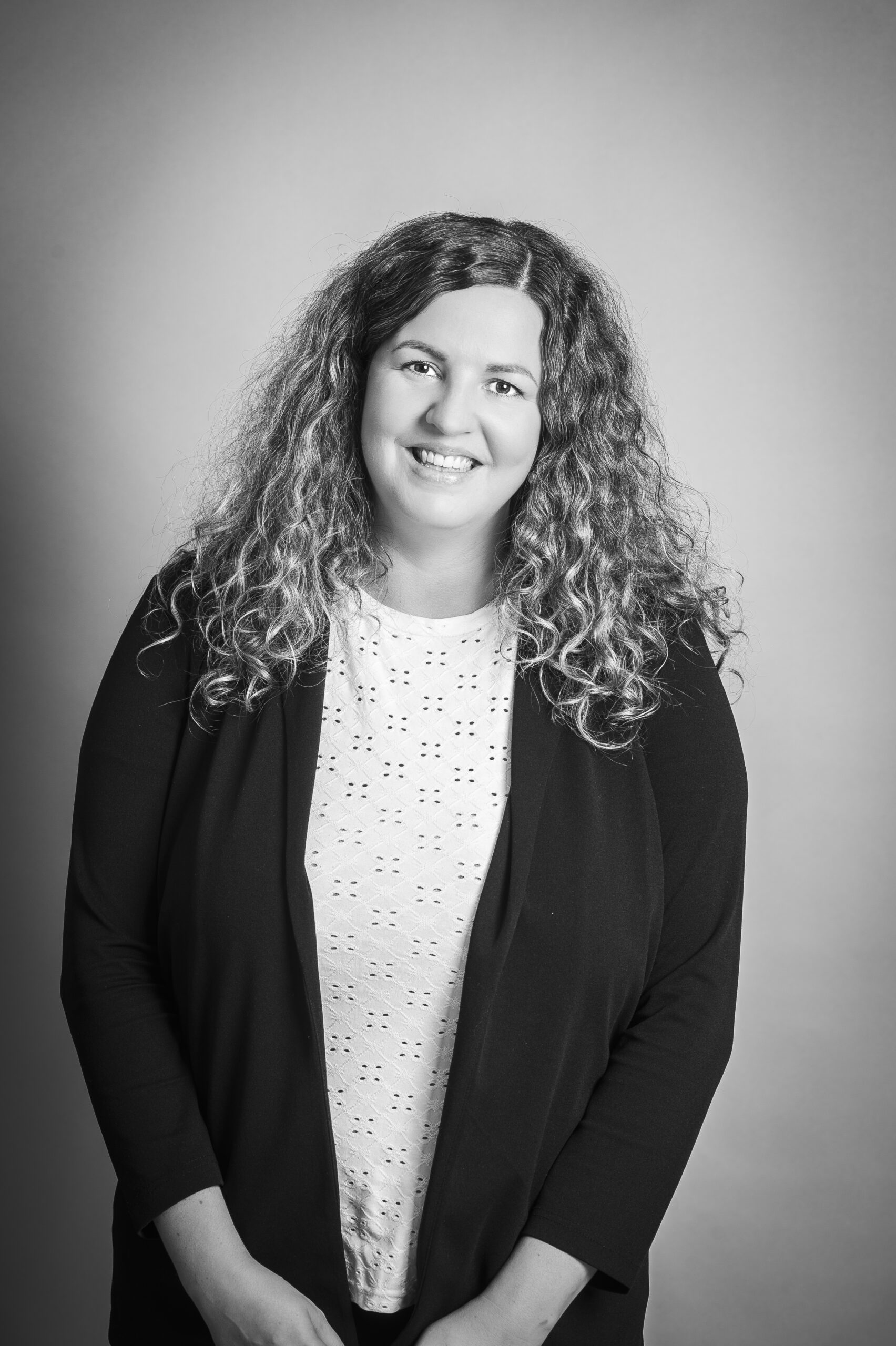 Portræt af Sofie Andersen, chef for Digital i KommPress